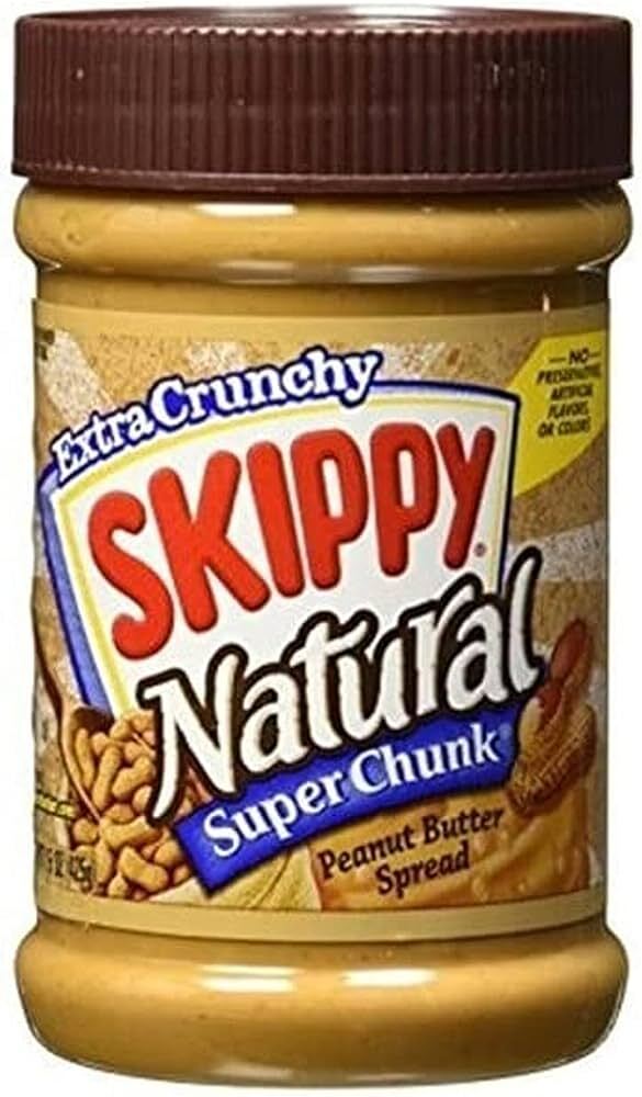 SKIPPY PEANUT BUTTER CRUNCHY 15OZ