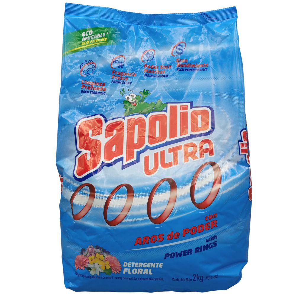 SAPOLIO DETERGENT ULT FLORAL BLUE 2KG