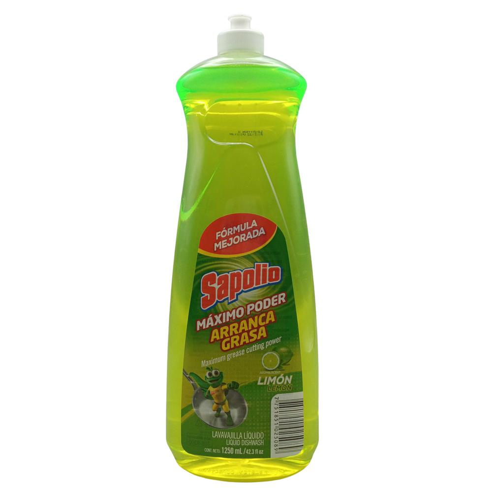 SAPOLIO DISH LIQUID LEMON 1250ML