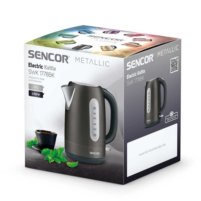 SENCOR KETTLE 1.7L SWK 1778BK 1PC