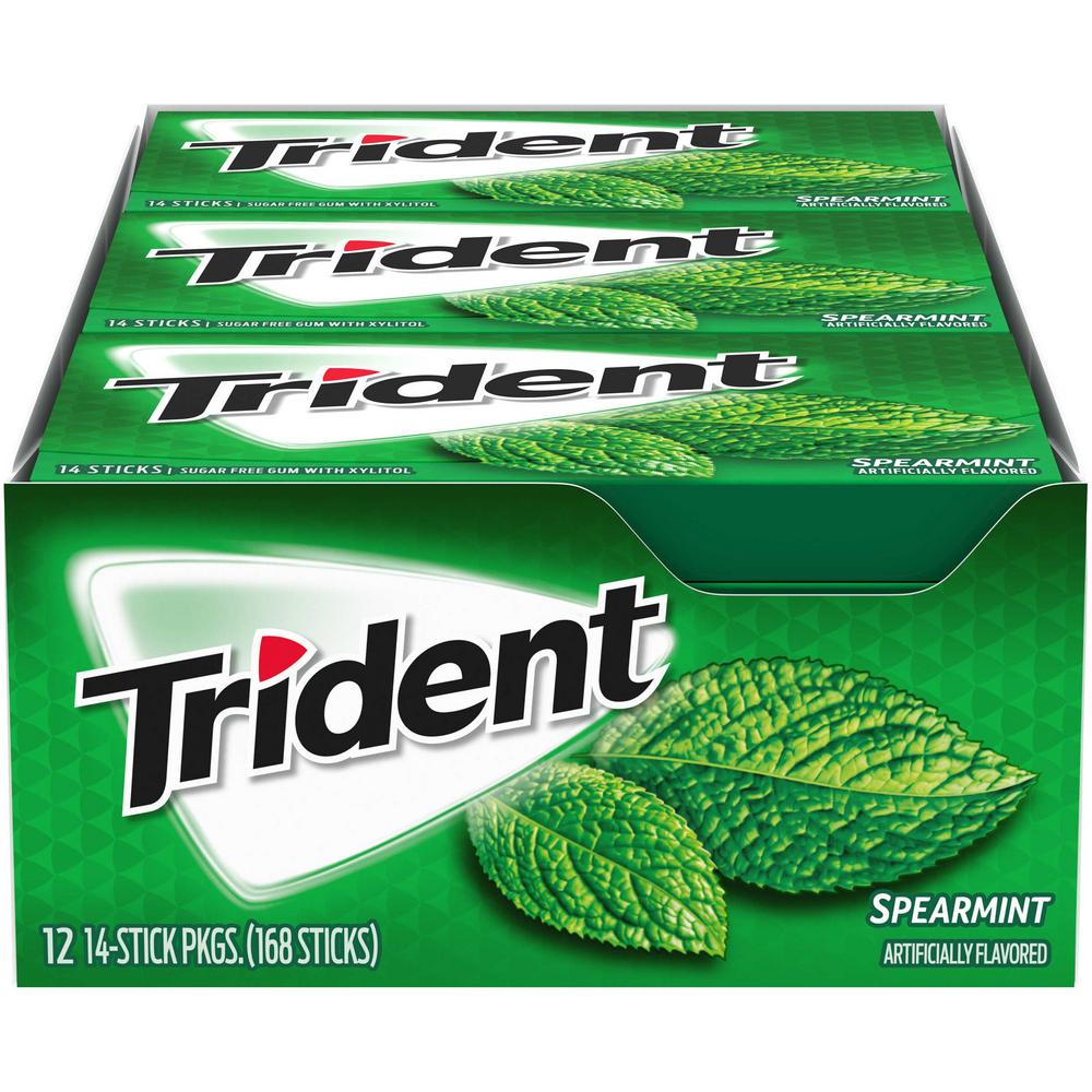 TRIDENT GUM 14ST SP MINT 12PK