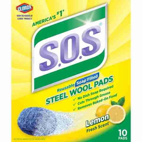 SOS SOAP PADS  10CT