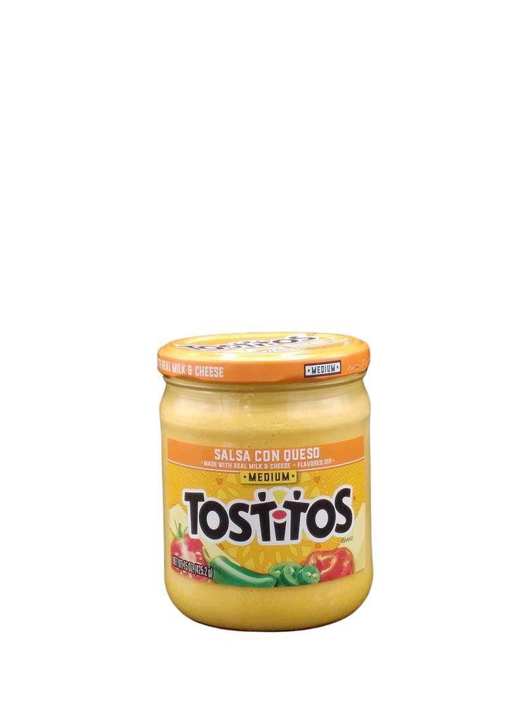 TOSTILLA SALSA CON QUESO MD 15OZ