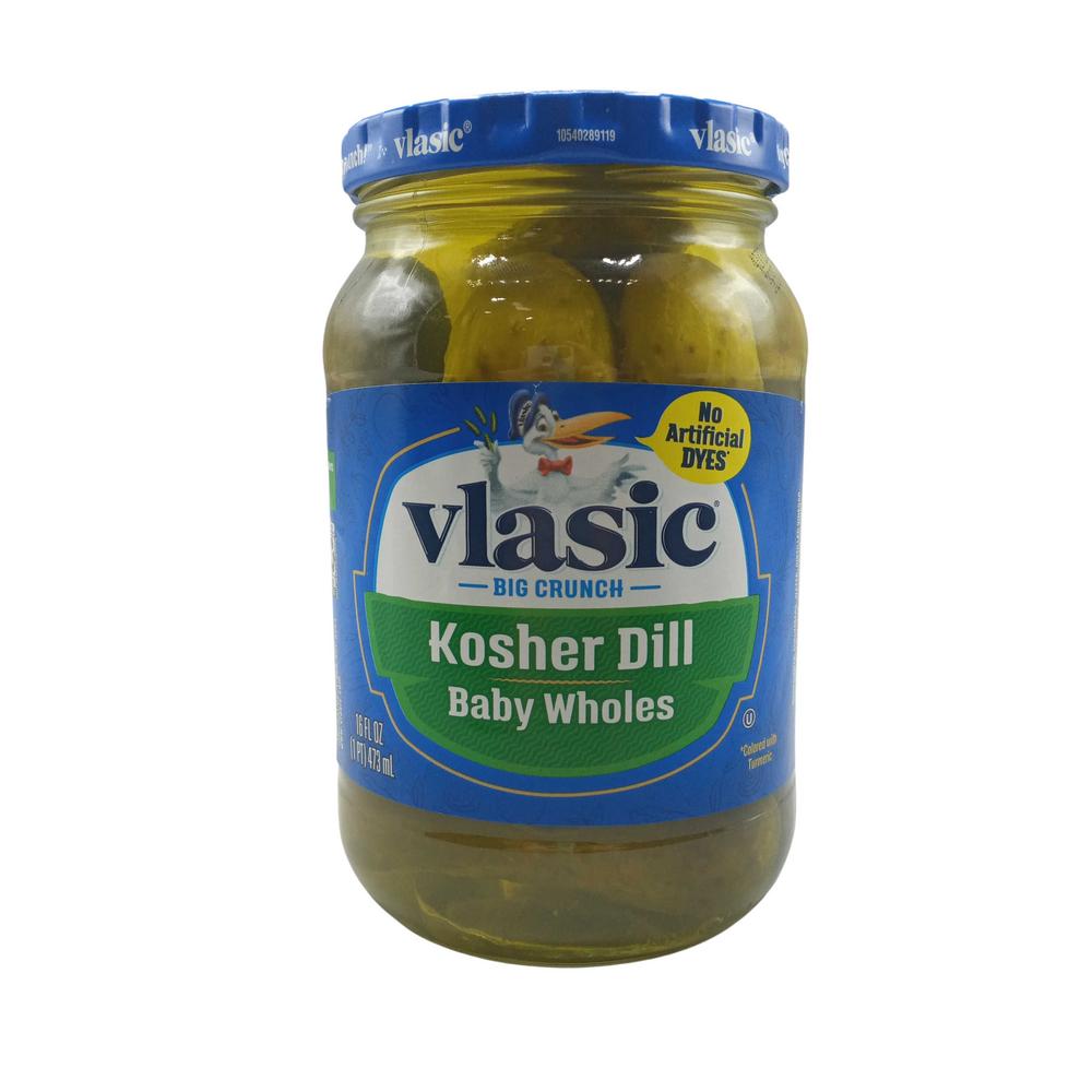 VLASIC DILL WHOLE BABY 16OZ