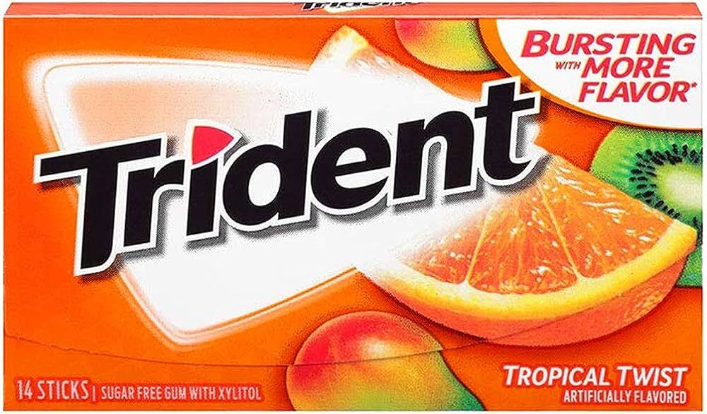 TRIDENT GUM TRP TWIST 1CT