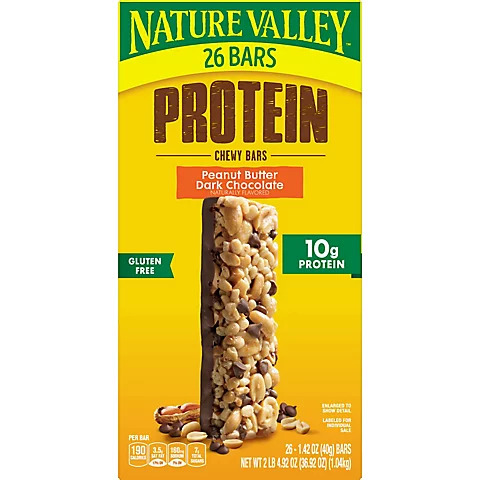 NATURE VALLEY PROTEIN PEANUT BUTTER   26X2OZ BOX