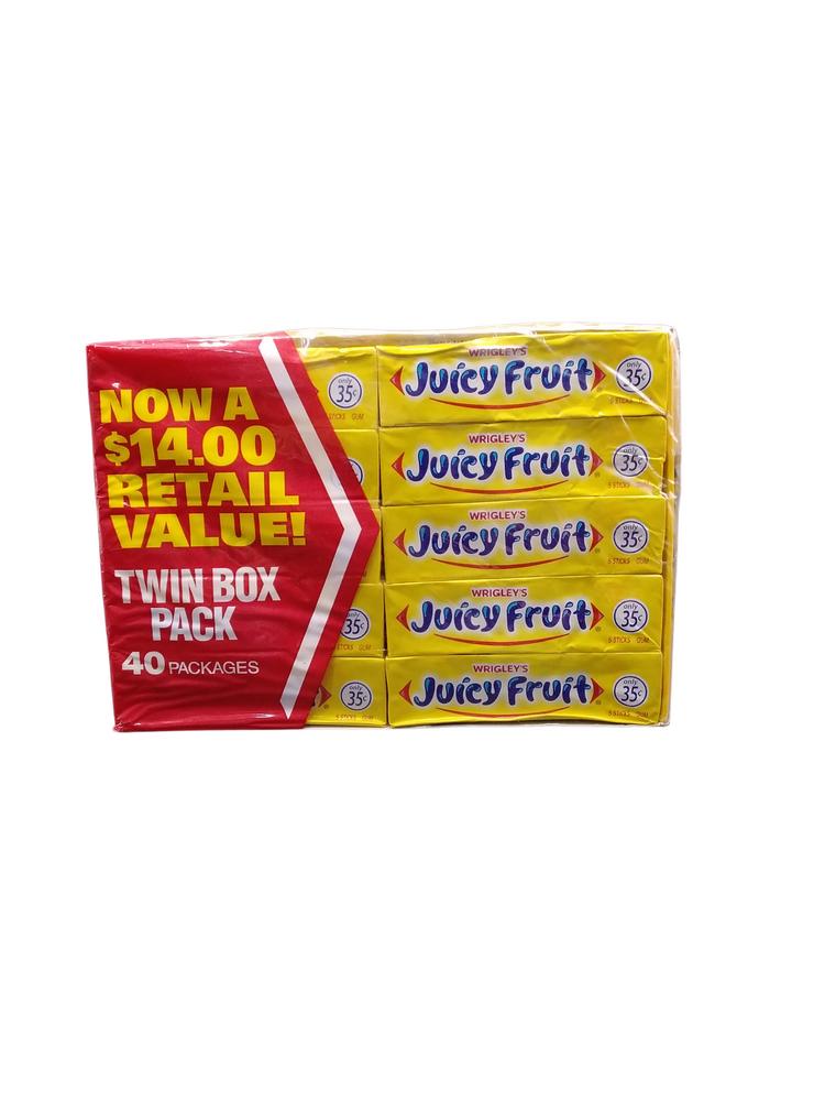 WRIGLEYS JUICY FRUIT 40CT