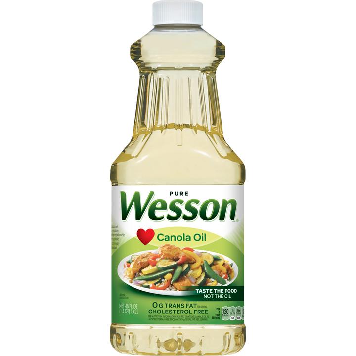 WESSON CANOLA OIL 48OZ