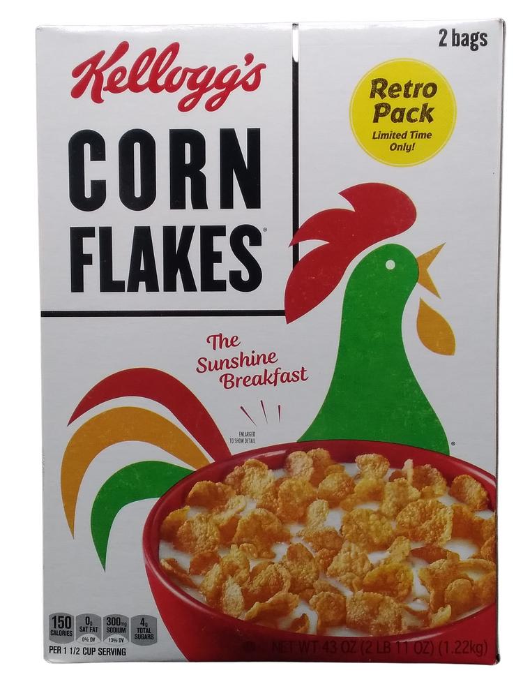 X KELLOGS CORN FLAKES 43OZ 1PC