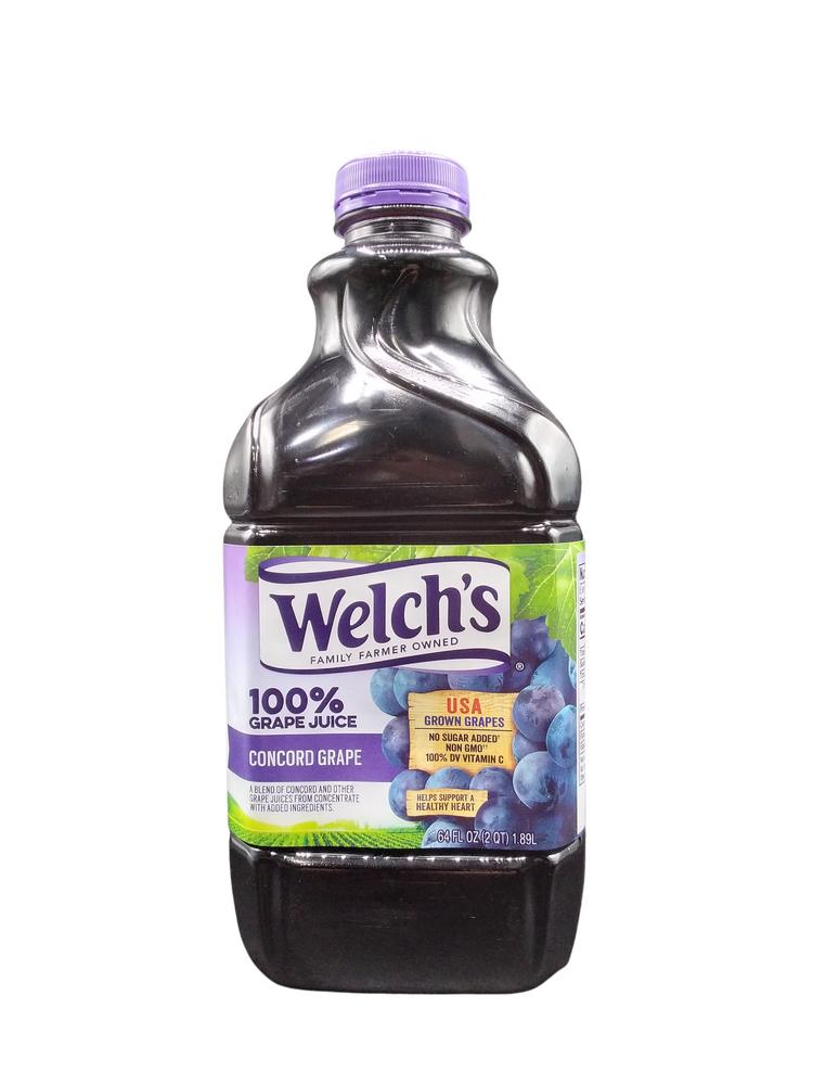 WELCH JUICE GRAPE 100% 64OZ