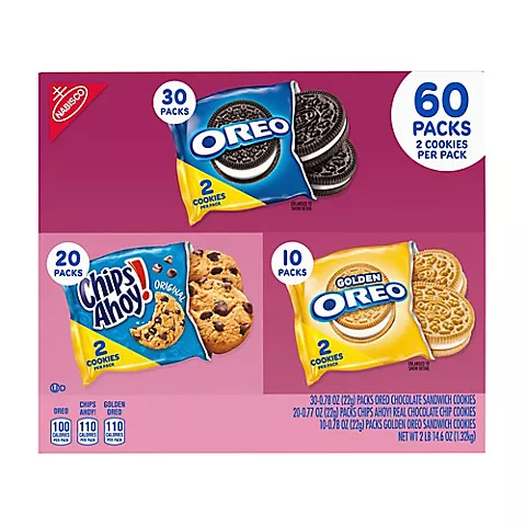 NABISCO OREO CHIPS MINI  60CT BOX