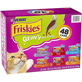 FRISKIES CAT FOOD VARIETY 48CT BOX