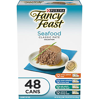 FANCY FEAST SEAFOOD  48X3OZ BOX