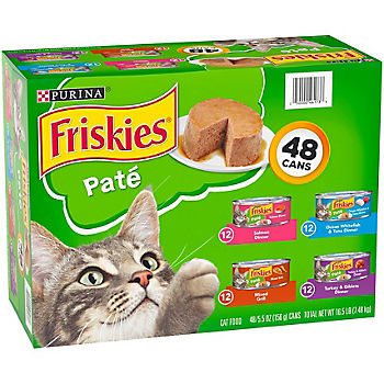 FRISKIES CAT FOOD VARIETY 48CT BOX