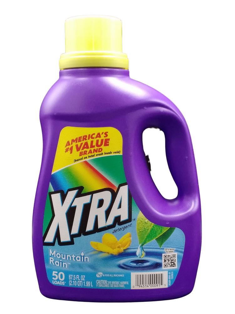 XTRA LIQUID DETERGENT MOUNTAIN RAIN 67OZ