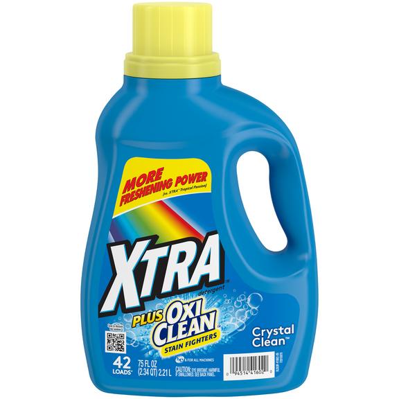 XTRA LIQUID DETERGENT OXI CLEAN 75OZ