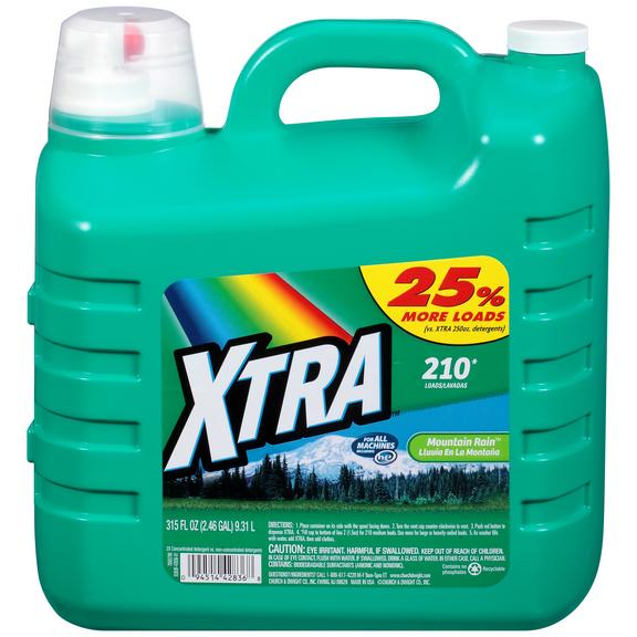 XTRA LIQUID DETERGENT MOUNTAIN RN  315OZ