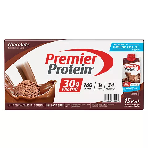 PREMIER PROTIEN CHOCOLATE 15X11OZ BOX