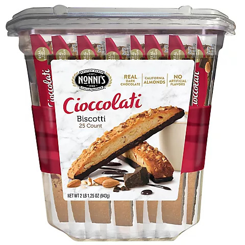 NONNI'S BISCOTTI  25CT JAR