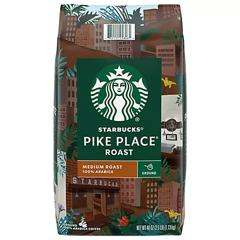 STARBUCKS COFFEE PIKE ROAST  40OZ