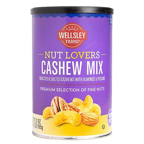 WESLEY CASHEW MIX NL  21OZ