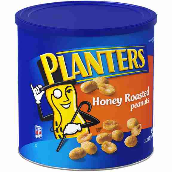 PLANTERS PEANUTS HONEY  52OZ