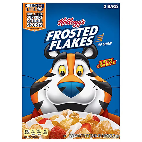 KELLOGS FROSTED FLAKES  62OZ