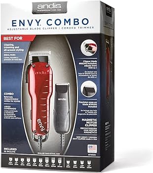 ANDIS CLIPPER ENVY COMBO  74020