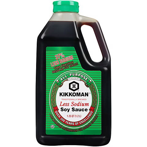 KIKOMAN SOY SAUCE LOW SODIUM RD  40OZ