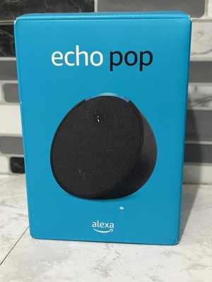 AMAZON ECHO POP ALEXA BLK 