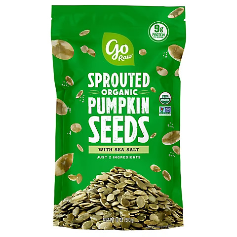 GO RAW PUMPKIN SEEDS  18OZ