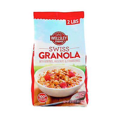 WESLEY FARMS CEREAL SWISS GRANOLA  32OZ