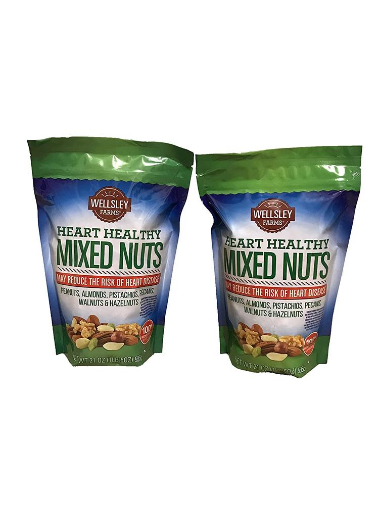 WESLEY FARMS MIXED NUTS HHLT MIX  21OZ