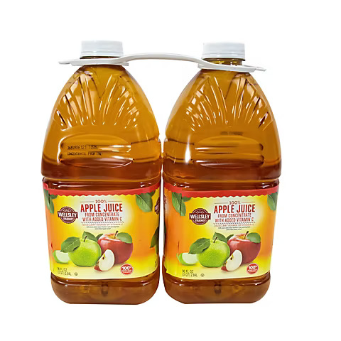 WESLEY FARMS APPLE JUICE  96OZ