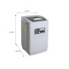 PREMIER WASHING MACHINE AUTO 10KG LAV-8112T1A 1 PC