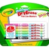 CRAYOLA MARKERS FINE LINE  6CT