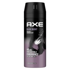 AXE DEODRANT SPRAY BLACK NIGHT  150ML