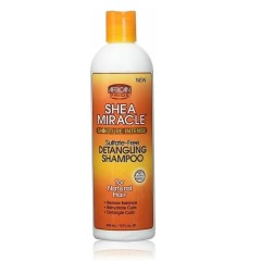 AFRICAN PRIDE SHEA MIRACLE SHAMPOO 12OZ