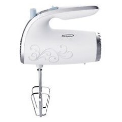 BRENTWOOD HAND MIXER5 SP WH HM48W 1PC