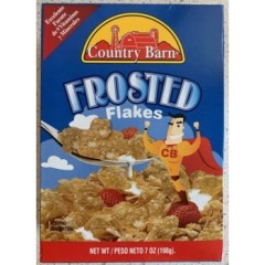COUNTRY BARN FROSTED FLAKES  8OZ