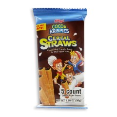 KELLOGS COCOA CEREAL STRAW  5CT