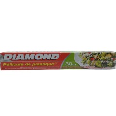 DIAMOND PLASTIC CLING WRAP 100'