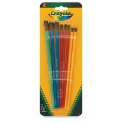 CRAYOLA PAINT BRUSH  8CT