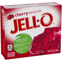 JELLO CHERRY  3OZ