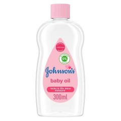 JHONSONS & JHONSONS BABY OIL REGULAR  300ML