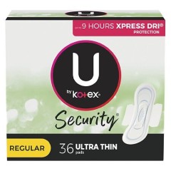 KOTEX PADS THIN WW  36CT
