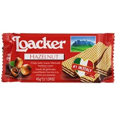 LOACKER WAFFER HAZEL NUT 12CT