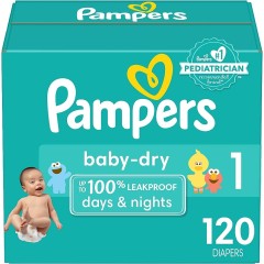 PAMPERS DIAPERS #6 120CT 1PC
