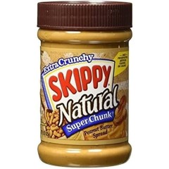 SKIPPY PEANUT BUTTER CRUNCHY 15OZ