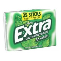 WRIGLEYS EXTRA SPEARMINT 35STK 6CT